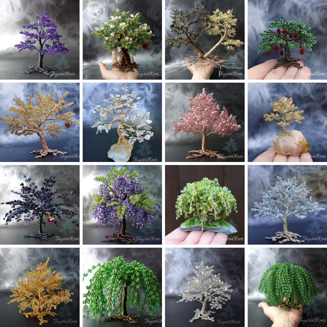 TwystedRoots's tweet photo. With the exception of trees still to be gifted, I made some 'Trees of 2020' photo grids today.
Told you it was a small forest!
#SBSWinnersHour https://t.co/8RiMG59YH5