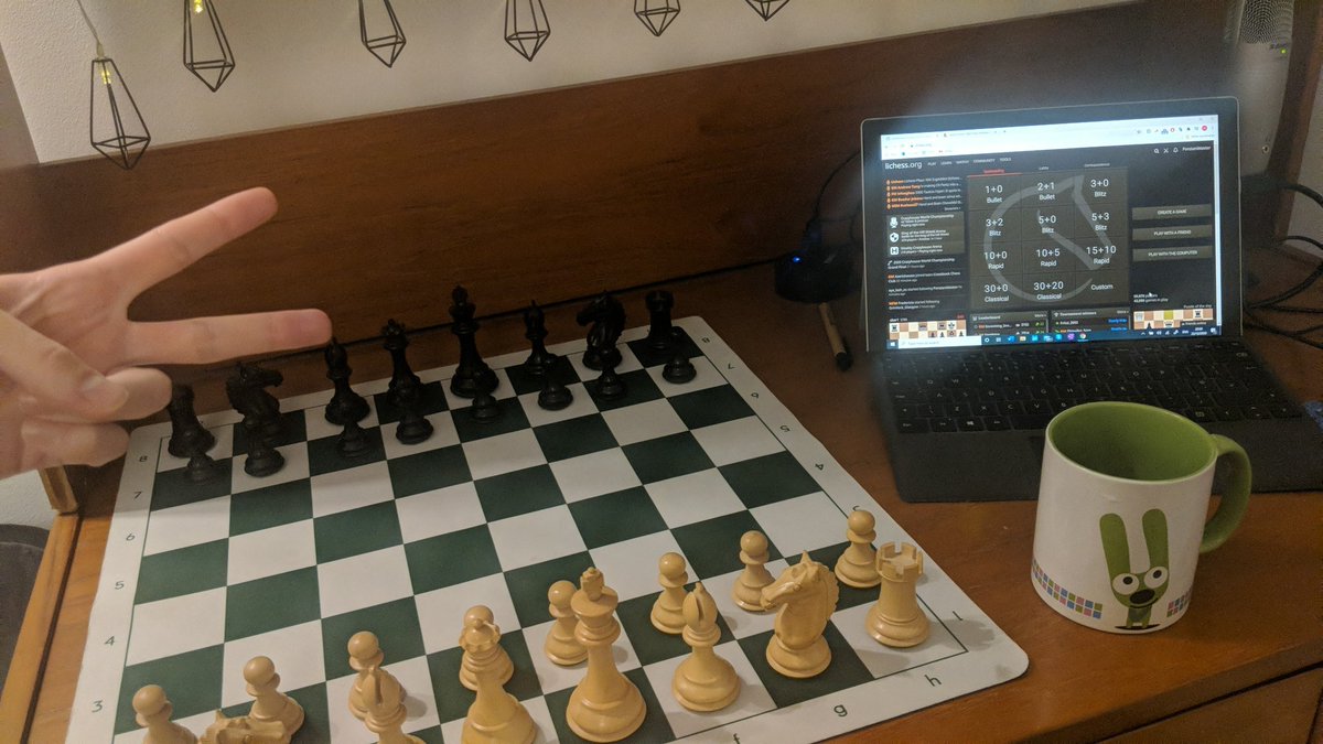 chess_lifestyle's tweet image. Game 2 of the day against #UltimateSensei rival @ChessGainz 😎😎 let&apos;s GOOOOO! #classicalchess