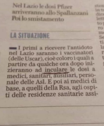 violavioli's tweet photo. Ringrazio @Corriere per la soffiata e condivido il pensiero di Cocciante "avanti il prossimo, gli lascio il posto mio"
#vaccinoCovid #VaccinoAntiCovid #AIFA #Pzifer #BENEMANONBENISSIMO https://t.co/yrIsF66d8u
