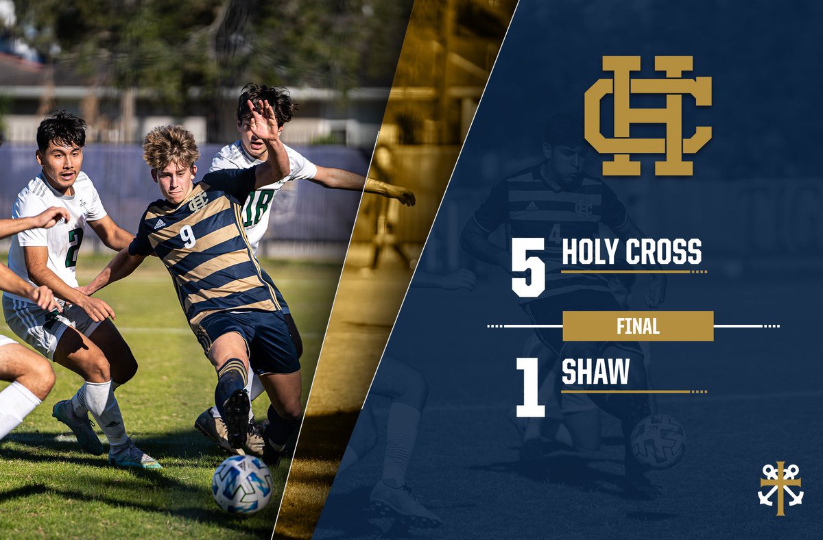 HolyCrossTiger's tweet image. Final. 
Holy Cross - 5
Shaw - 1