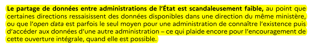 Je commence juste la lecture du rapport  @ebothorel mais pour l'instant c'est plutôt du très bon, et les auteurs ont le mérite de ne pas mâcher leurs mots :