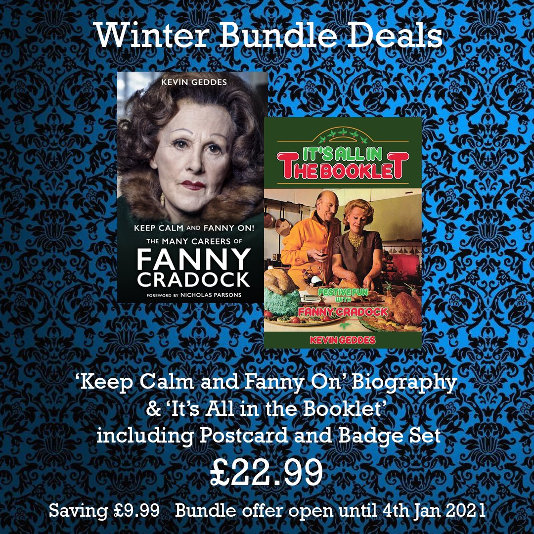 fantomfilms's tweet photo. *NEW* Discount Winter Book Bundles have been added to https://t.co/iJX8s5wiyq #FannyCradock #CatherineSchell #CarryOn #JourneyintoSpace
https://t.co/ItrlAtUem2 https://t.co/h01UBlmnpX