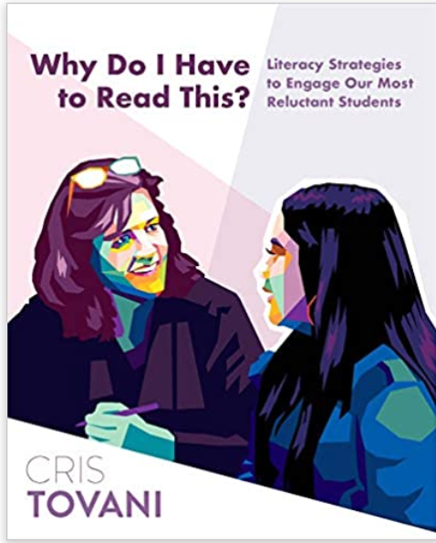 This arrived today, and I am really looking forward to reading it. I love me some new Tovani. <a href="/ctovani/">Cris Tovani</a> <a href="/stenhousepub/">Stenhouse Publishers</a>