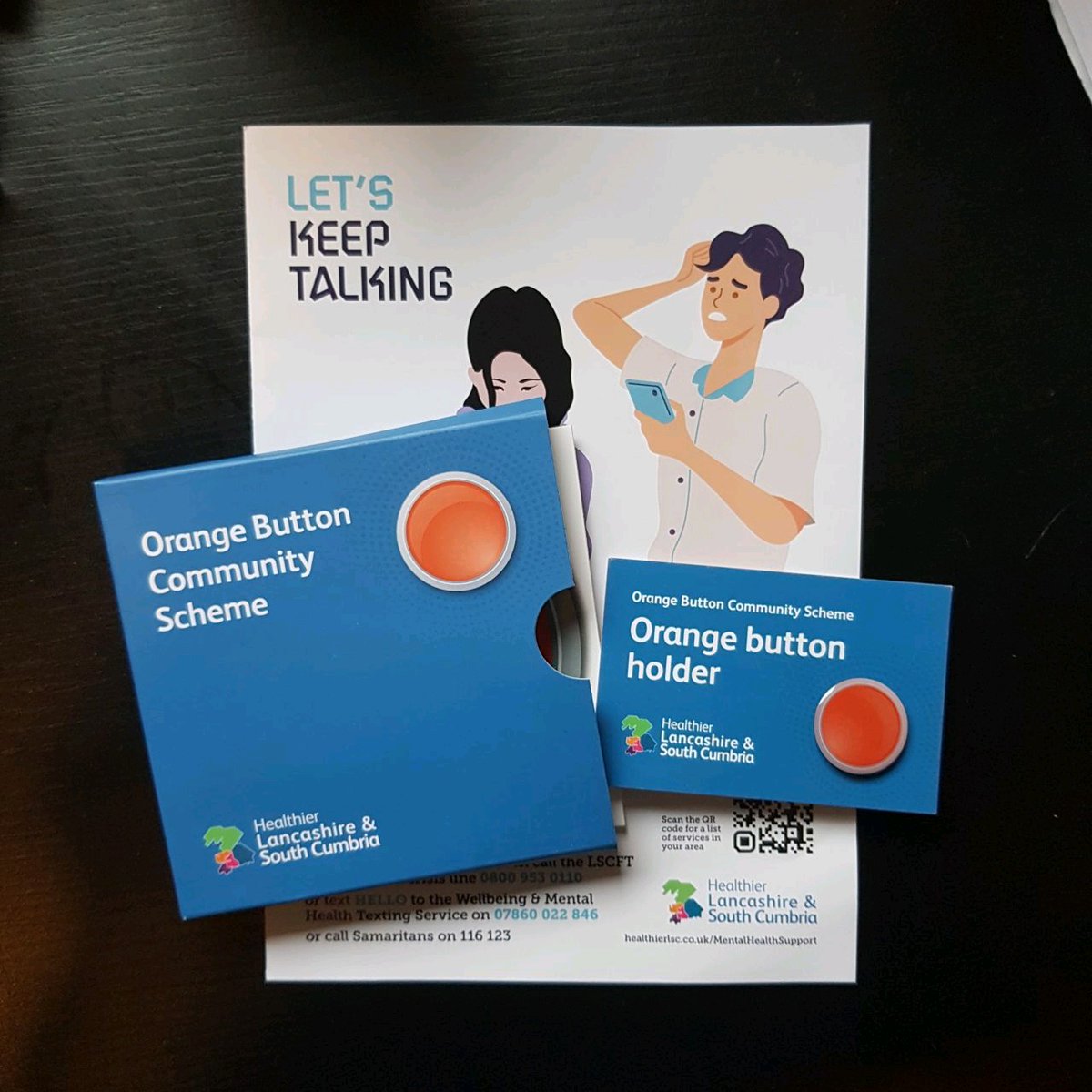 bobbyjh_m's tweet image. Proud to be part of the #orangebuttoncommunity after completing suicide prevention training with @LancsMind. #SuicidePrevention #mentalhealth #ItsOkayToNotBeOkay