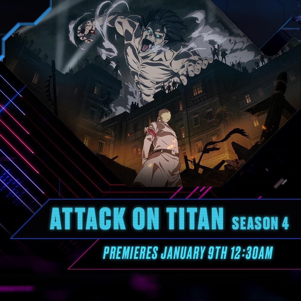 Attack on Titan Wiki on X: Attack on Titan The Final Season English Dub is  starting on Toonami now  / X