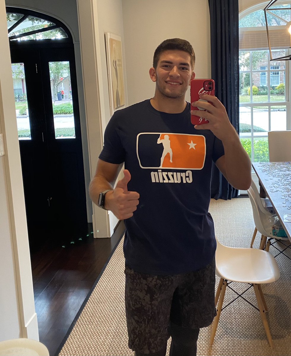 If you haven’t already, go get a Limited Edition “Cruzzin” shirt!! Love the fit and feel. Contact <a href="/cruzzin13/">JE Cruz</a> for sizes and colors! #SeeTheBallHackAtIt
