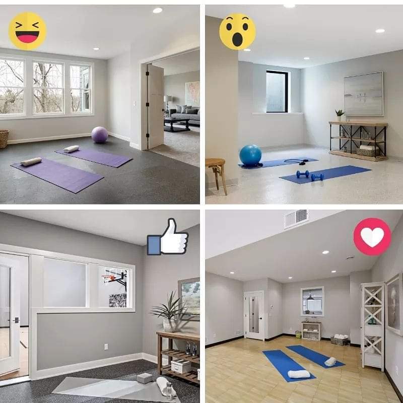 IncZehnder's tweet photo. #TakeYourPickTuesday - Workout Edition! The new year is almost here! Which workout space would you love in your home to work off some holiday cookies?😊
Vote using the "Like" button options! 
#vote #poll #takeyourpick #exerciseroom #workout #homedesign #designideas #exerciserooms https://t.co/4oIG1jUZcI