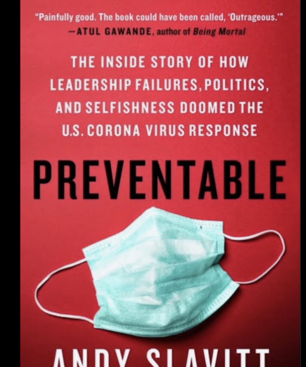 I wrote a book about the last year to put the first draft of history in writing. To create an accounting for all of you who lost someone. To not let any of us off easy. To allow us to fight for the closure to move on. 16/