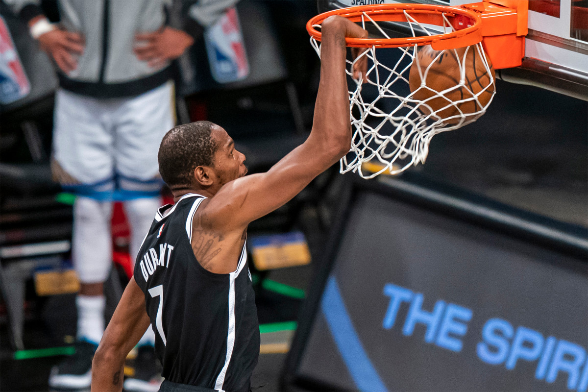 Kevin Durant looks incredible as Nets destroy Warriors to open season