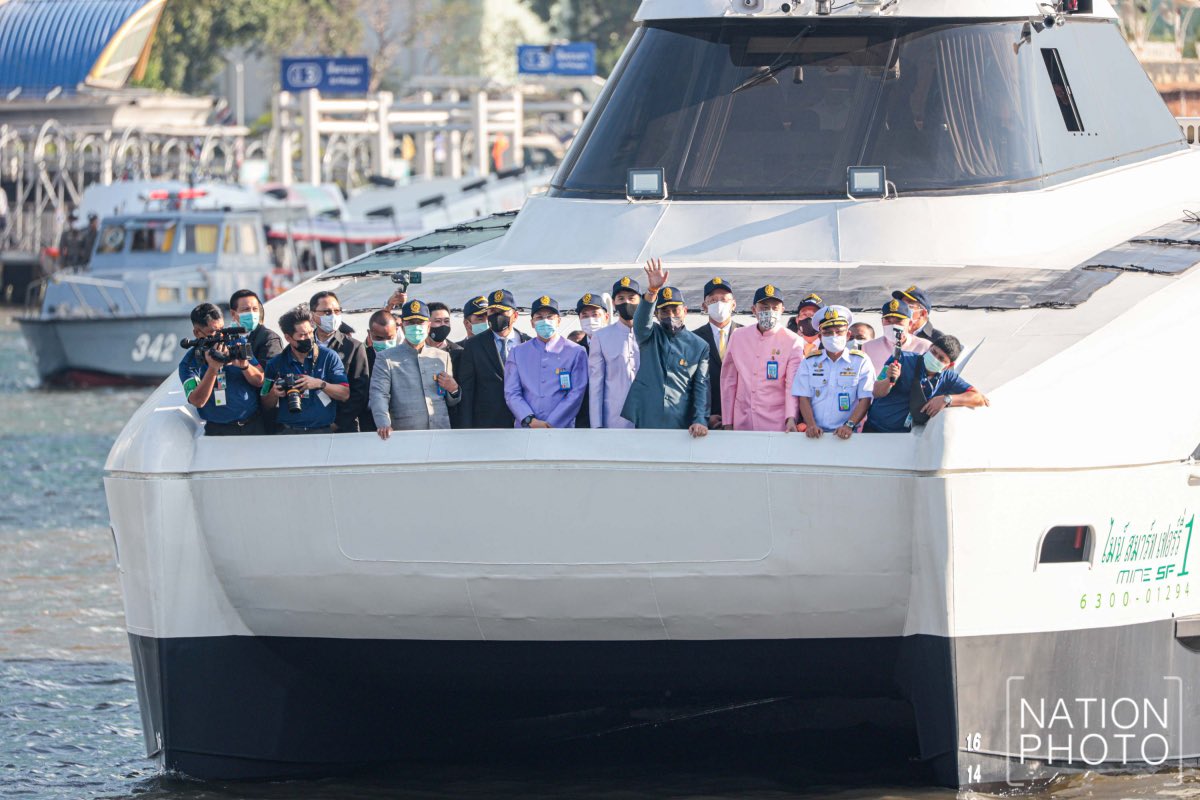 The electric boats couldn’t have come at a better time, what with PM2.5 levels rising again. There will initially be three boats and then 23 more next year. Let’s hope Saen Saeb Canal will be next!PM opens Chao Phraya electric ferry route  https://www.nationthailand.com/news/30400065   #Bangkok