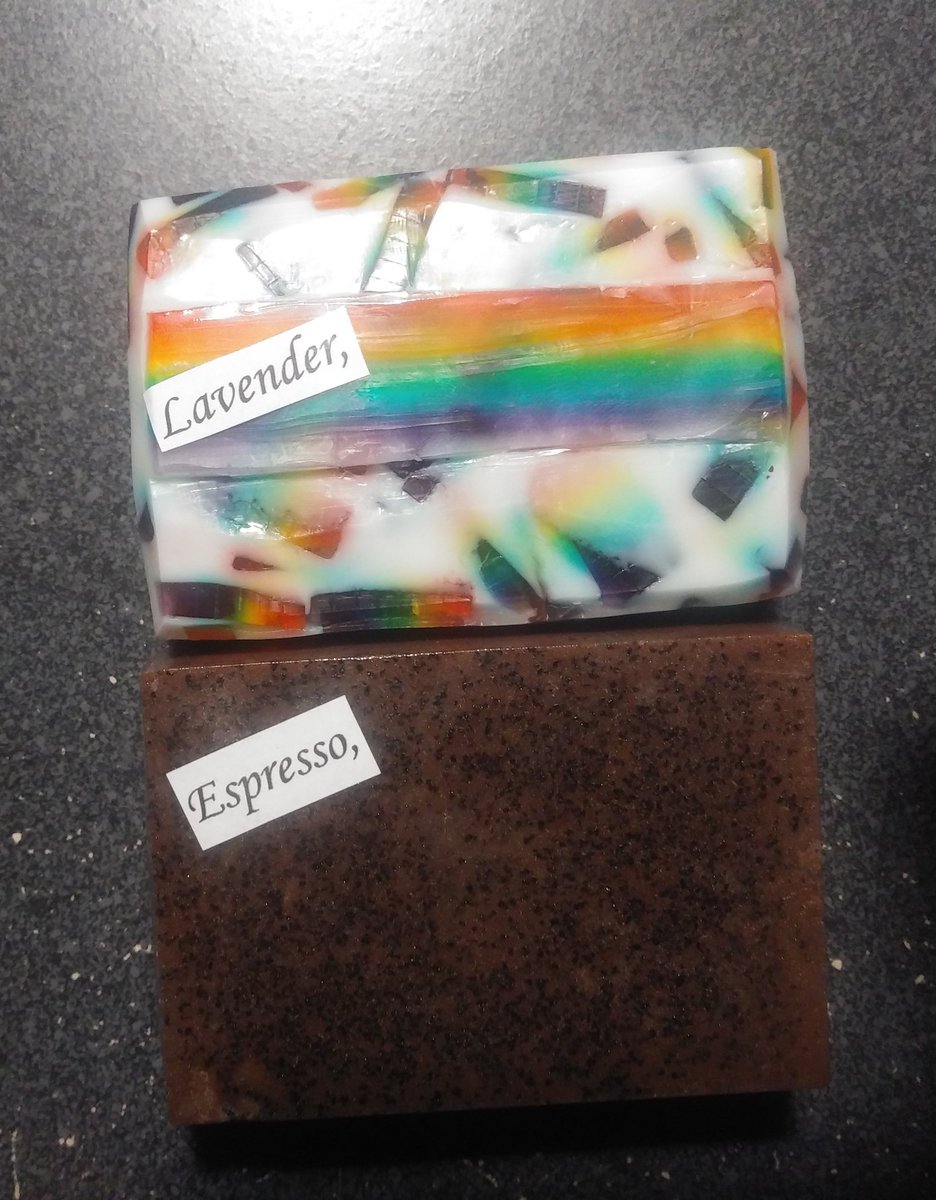 IronVeilHS's tweet photo. Rainbow! Was fun to make even though its a little rough around the edges. 

#homestead #homemade #madeinUSA #goatsmilk https://t.co/7rwpLV8qRJ