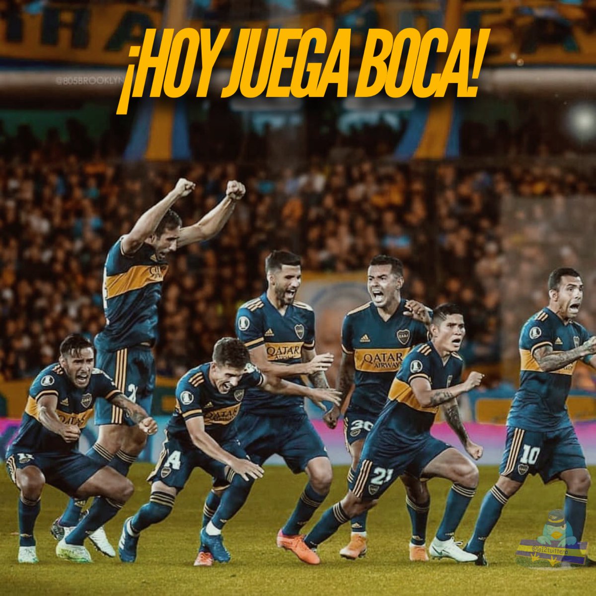 ¡HOY JUEGA BOCA! 💙💛💙🙌

EL ÚNICO GRANDE 👊