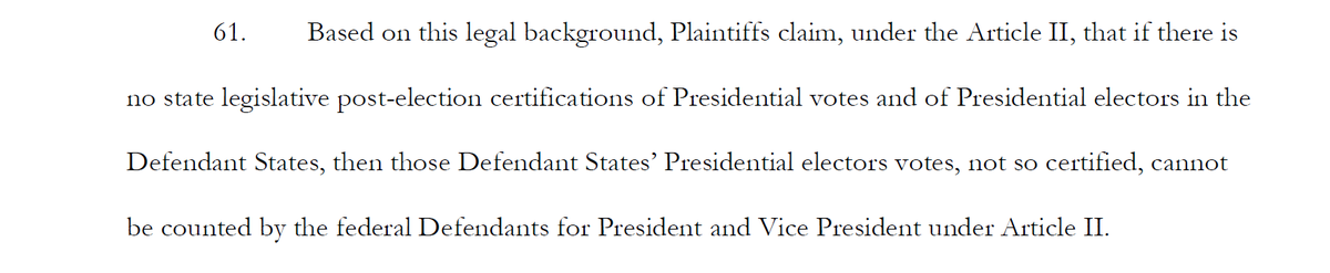 No state's "electors votes" have been "so certified." None.