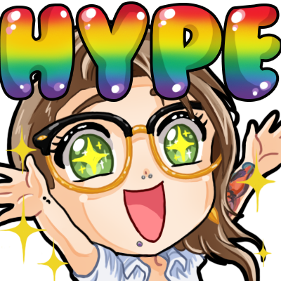 ShiningEspeon3's tweet photo. Big news! I have emotes now! My HiThere and Hype emotes are available to ALL subs, while my NotLikeThis and Rage emotes are currently open to Tier 2 and Tier 3 subs, respectively, but once I get more sub points, they'll drop down to tier 1. Super excited for these! https://t.co/DOJplRAktq