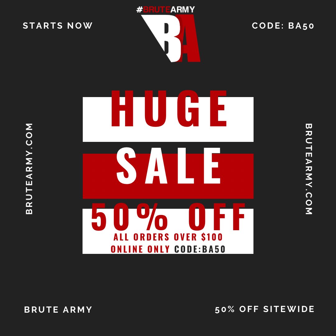 Brute Army Supplements tweet media