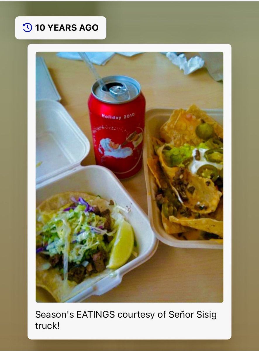 ThePicsStop's tweet photo. Thank you for a whole decade of great eats during the holiday season @senorsisig !! ❤️🎄💚🎄#seasonseatings https://t.co/XTW9YwWvfy