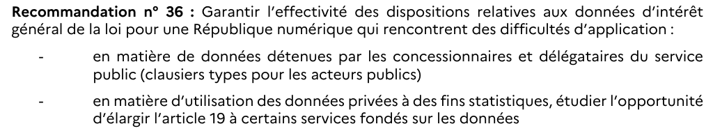 "Ah oui au fait on a déjà fait une loi sur le sujet, faudrait voir à l'appliquer" (poke  @axellelemaire)