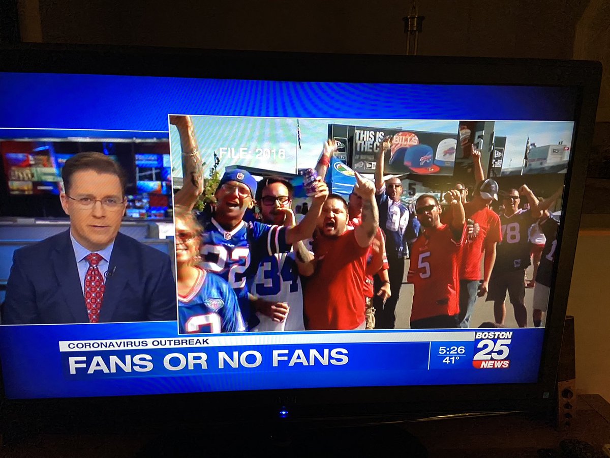 BillsMafia617's tweet photo. Nothing warms my heart more than seeing this on Fox 25 News Boston... #BillsMafia #GoBills https://t.co/FX0mEZ2w83