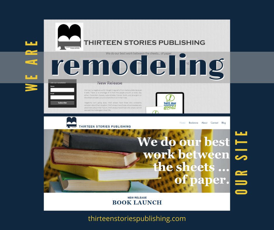 New website coming soon!