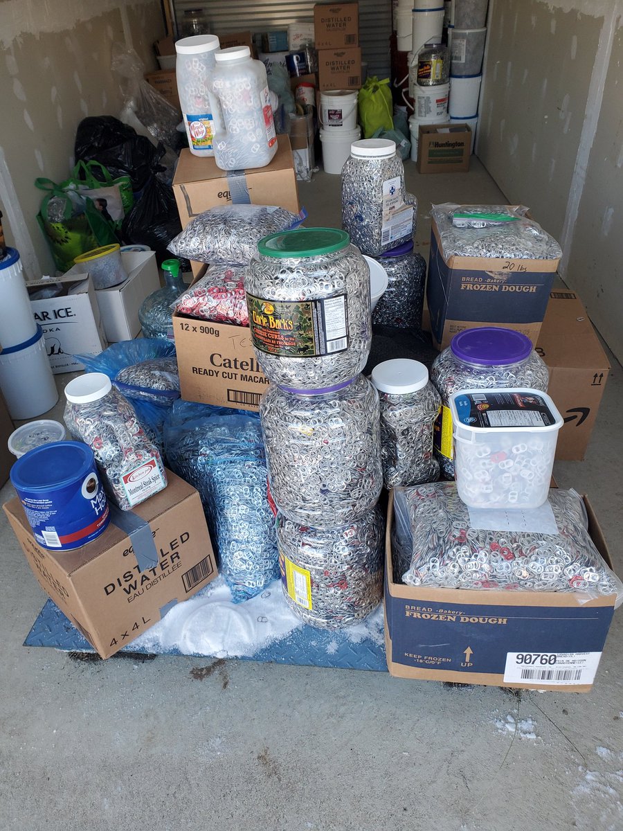 thegrainbagguy's tweet photo. Our #SilverforGold program was another huge success this year! 2890lbs of #poptabs (3.6Million) raising over $7000.00 for #ChildhoodCancer. I am so proud we created this at #EcoGenX as a way to give back to oncology families.
#charity #saskatchewan #entrepreneur https://t.co/tgcNkVV2js