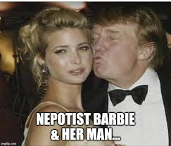 SharonWalkLoud's tweet photo. @IvankaTrump @realDonaldTrump Drop it Ivanka Barbie. Your MEGA tax cuts for the rich are almost over. #TrumpCrimeFamilyForPrison2021 #IvankaBarbie is not a compliment. https://t.co/ZQMItWn5Ns