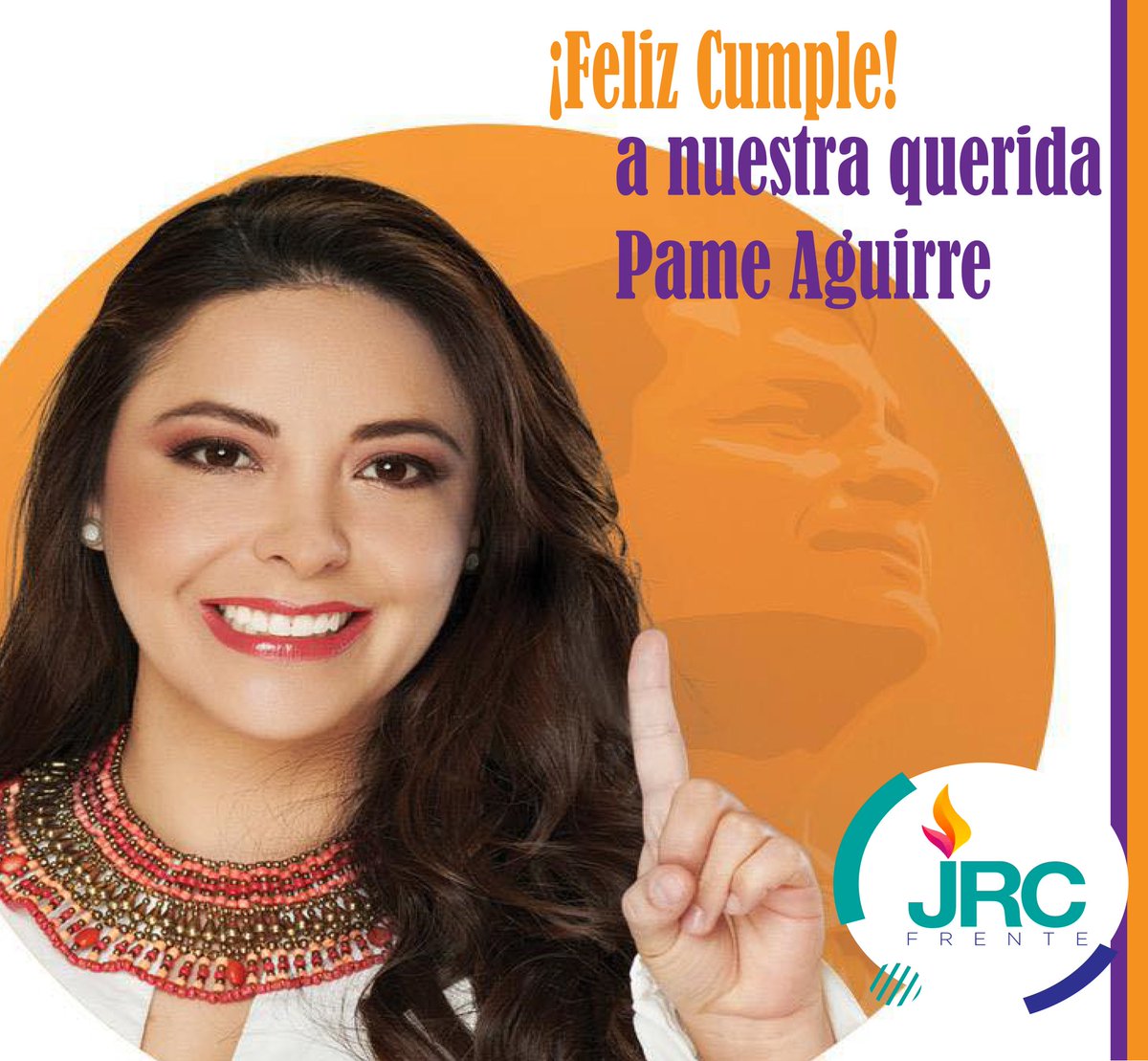 jovenesrc5v's tweet photo. ¡Feliz Cumpleaños! @pameaguirre1 🎉🎉🎉 

Desde nuestra orga queremos desearte un espectacular cumpleaños y agradecerte por tu lucha constante por las causas justas. 

#TeQueremosPame https://t.co/tH8Q47LW41
