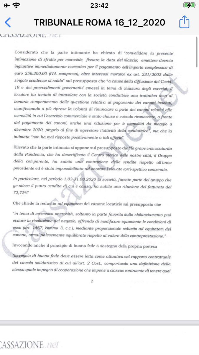 MoriMrc's tweet photo. Il Tribunale di Roma con ordinanza demolisce l’opera del governo @GiuseppeConteIT. Le misure anti covid sono un atto gravemente illecito a cui ribellarsi in ogni sede 1/6 https://t.co/4R8Ihw1DGq