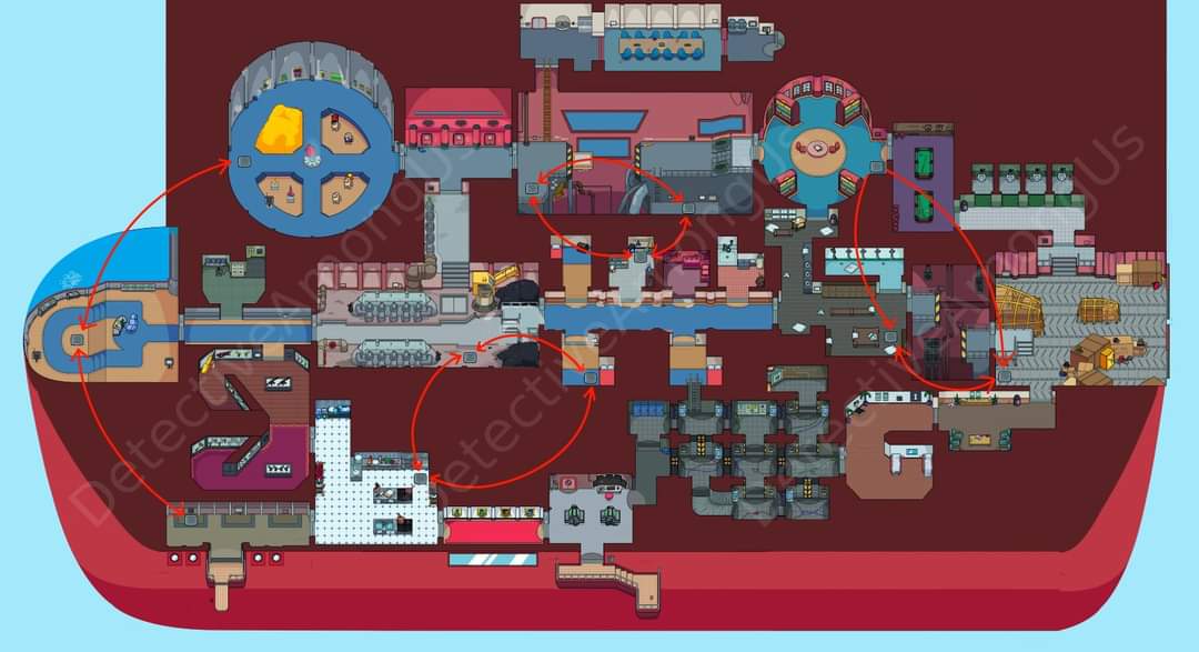 Mapped out the new vents and cameras for the new map
#amongusgame #Among_us #AmongUsmemes #gaming #mobileganming @AmongUsViral