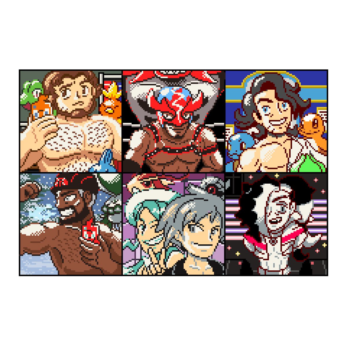 All the poké-hunks you could want https://t.co/oOYKgFAfeD 