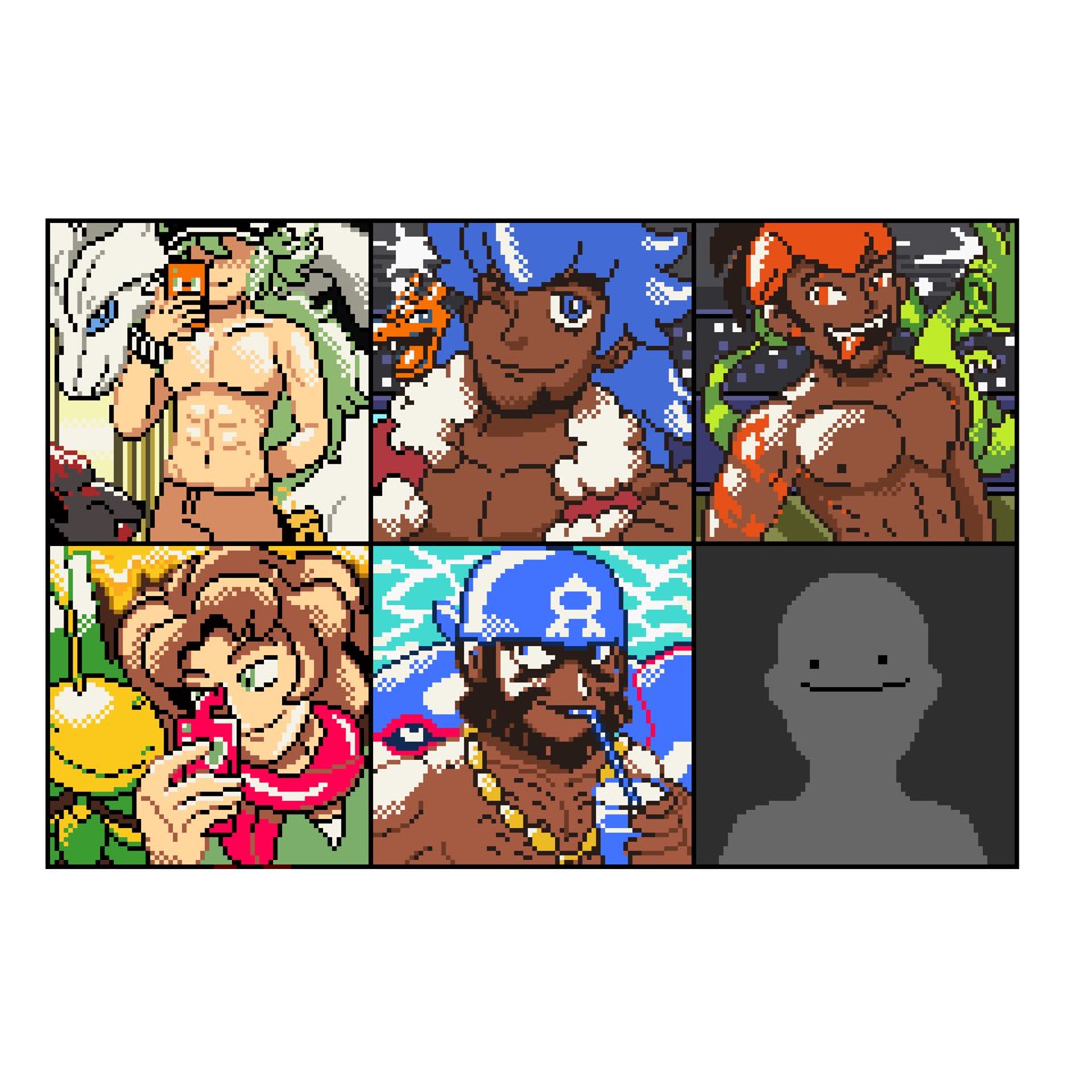 All the poké-hunks you could want https://t.co/oOYKgFAfeD 