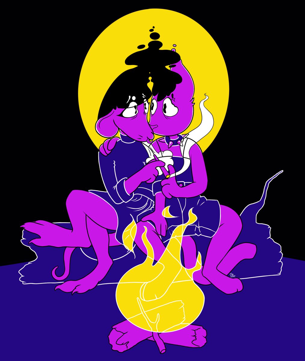 mangeyhellhound's tweet image. Show me your world