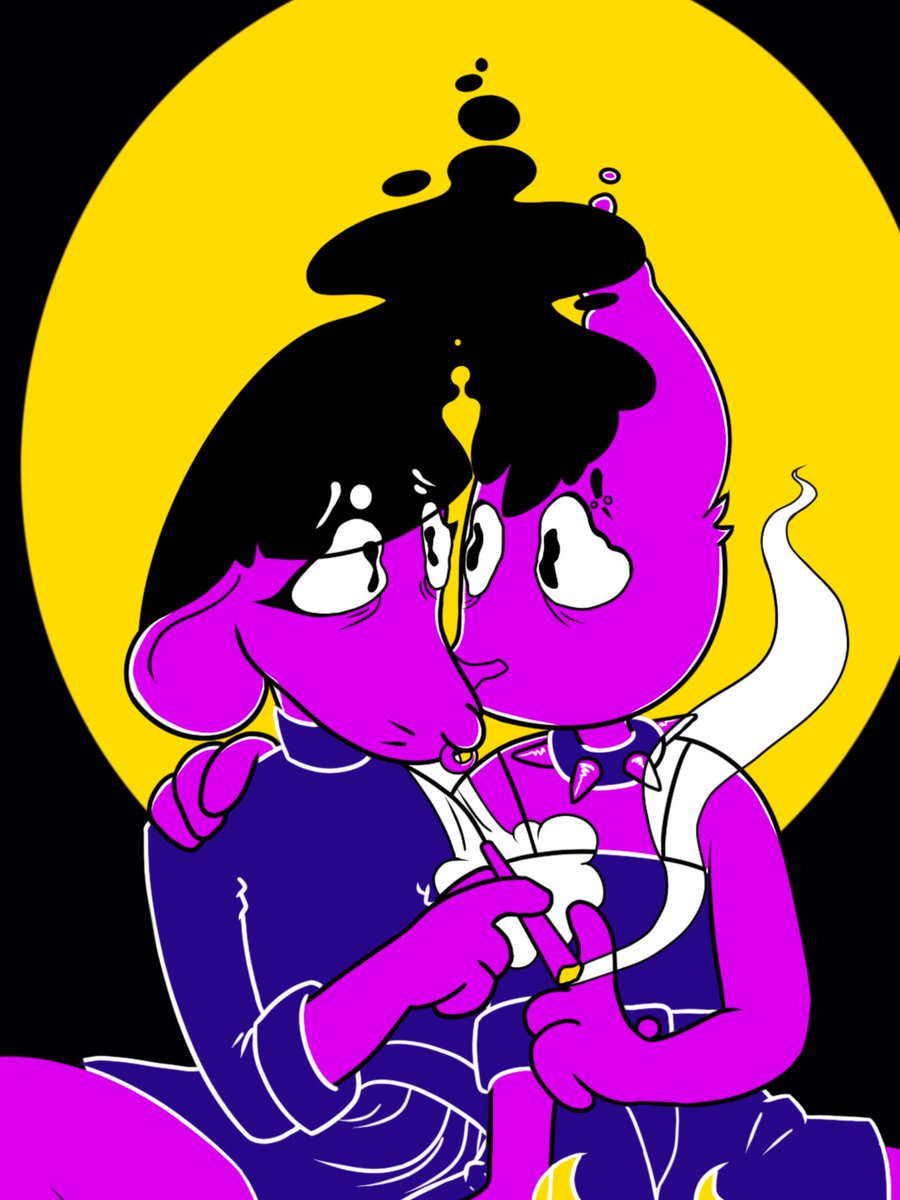 mangeyhellhound's tweet image. Show me your world