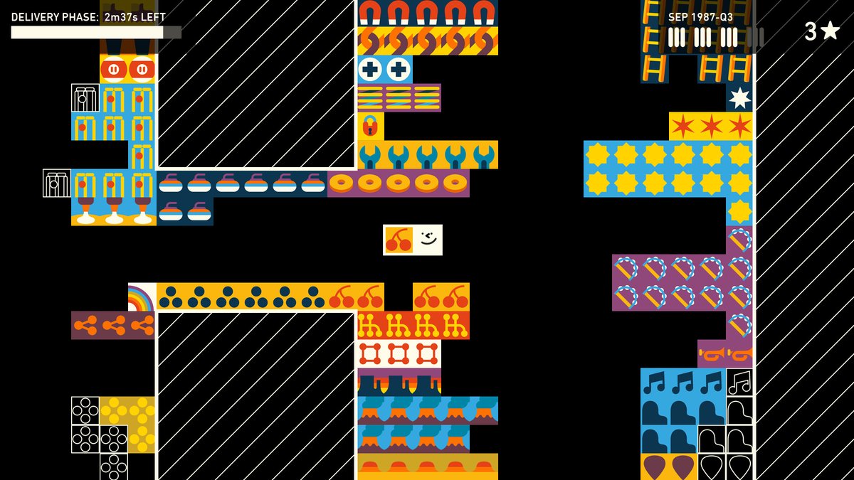 Wilmot's Warehouse ($8.99) - a puzzle game about inventory management! organize a warehouse however you like best - hopefully easy to remember where everything is so you can find it fast when it needs to be shipped out!  https://store.steampowered.com/app/839870/Wilmots_Warehouse/