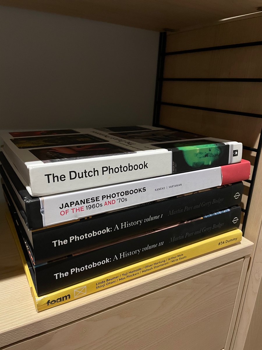 34. By now, more volumes of The Photobook: A History were produced, and those titles that got into vol 3 — like some of the books from this thread — are mostly sold out now.There are also instanely good books on Dutch, Japanese, Swiss, Chinese & Latin America photobooks.