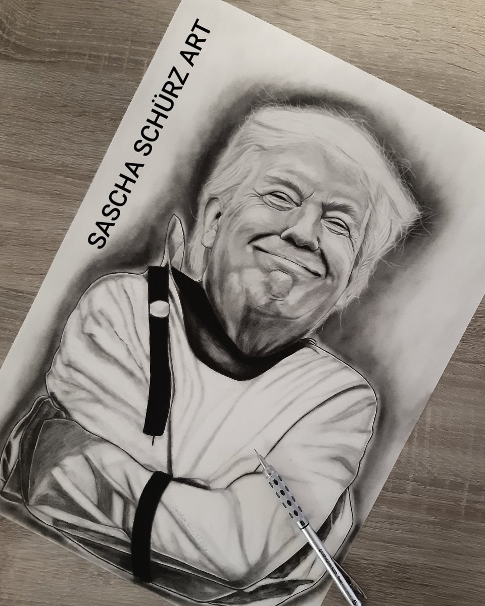 SaschaSchuerzAT's tweet photo. My @realDonaldTrump drawing is ready โ๐ You can always watch my full drawing Videos on my " Sascha Schรผrz Art " Youtube Channel.
#DonaldTrump #Trump #trumpmemes #trumpdraw #DonaldTrumpJr #trumpdrawing #donalddump #donaldtrumpdrawing #saschaschuerz #Memes #memesdaily #memes2020 https://t.co/Cclg4QZbyK