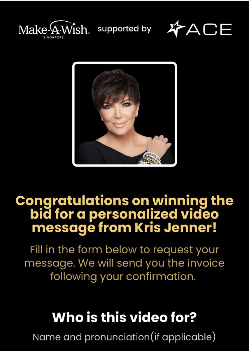 KKWBOMB's tweet photo. Can’t believe I won a personalized video message from @KrisJenner!!! ❤️🤩 https://t.co/yB1SO8laIU