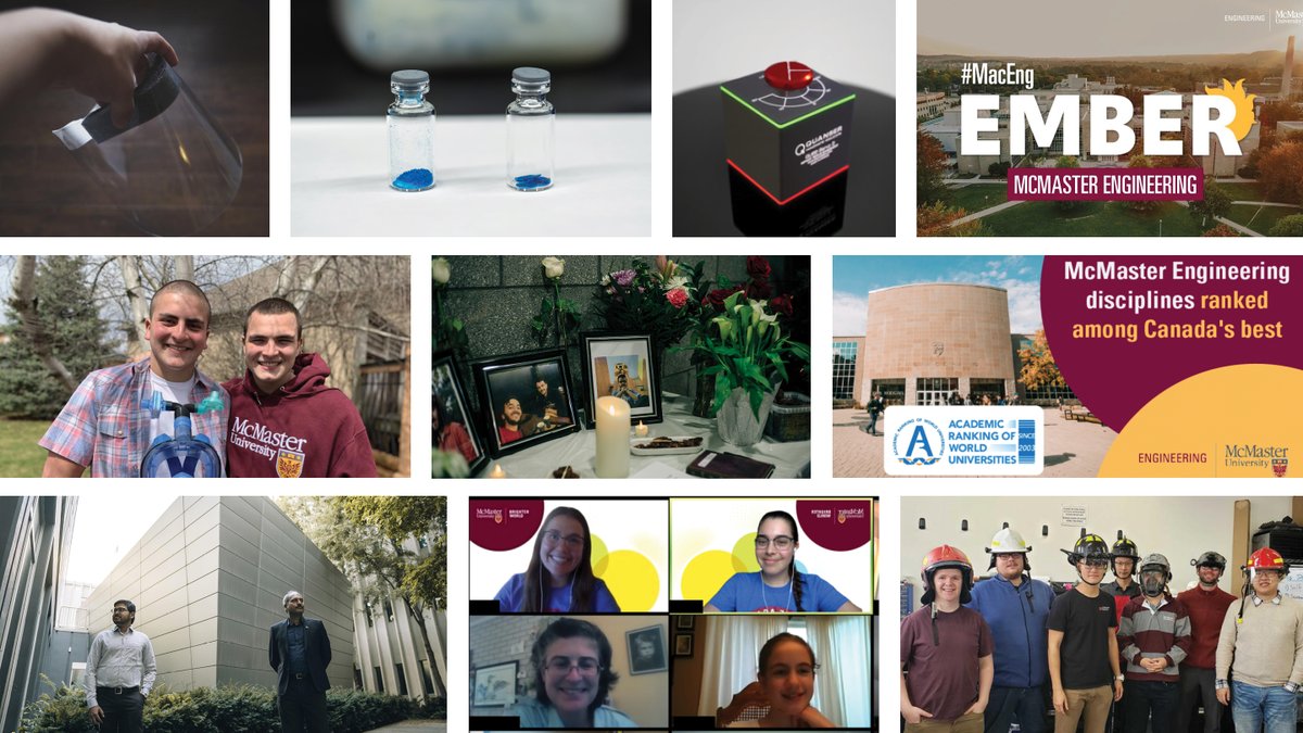 McMasterEng's tweet photo. It was a year of uniting in the face of unprecedented challenges. As we take time to reflect, here are 10  particularly memorable stories from this challenging and unpredictable year. #MacEng2020

Read our Top 10 stories of 2020: https://t.co/HoSXc8WQ3w https://t.co/yt8bZpIDjR