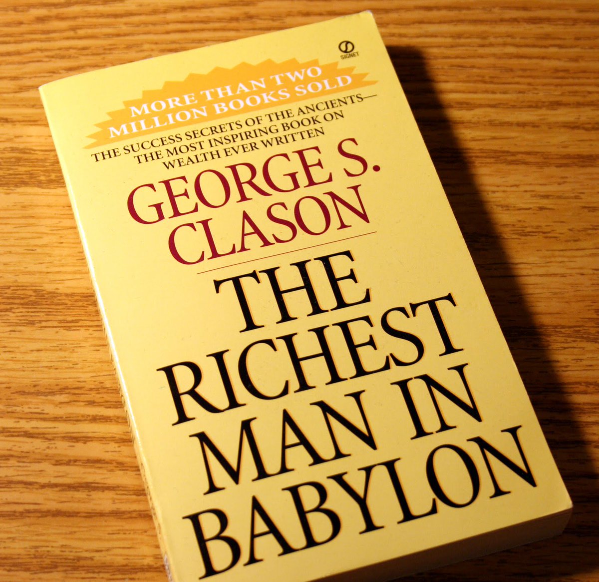 I finished reading The Richest Man In Babylon.I can safely say this is a top  book for me.Here are my  biggest takeaways.\\ THREAD /