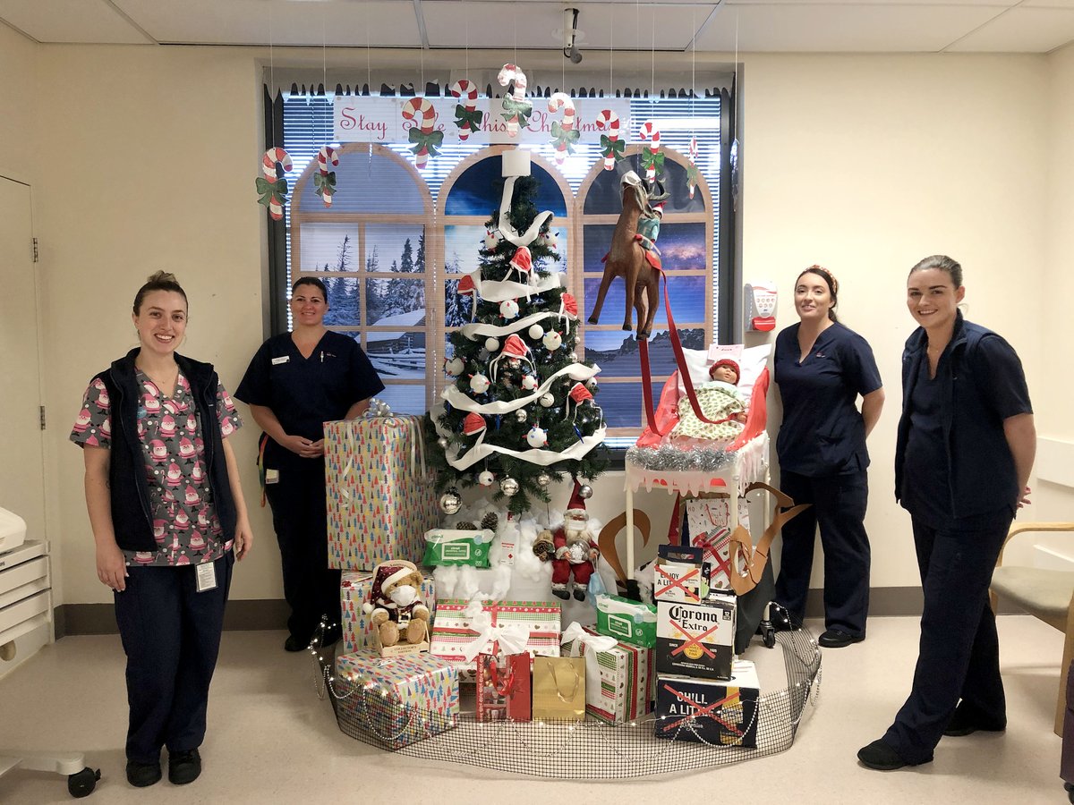 SEastSydHealth's tweet photo. MERRY CHRISTMAS | Carol the Christmas Tree has joined #SutherlandHospital as part of the Best Dressed Christmas Tree comp. The Medical Imaging Unit had x-rayed presents under Merry Xraymas and toilet paper decorations paid tribute to the most valued commodity from 2020. https://t.co/YNVqieNhl0