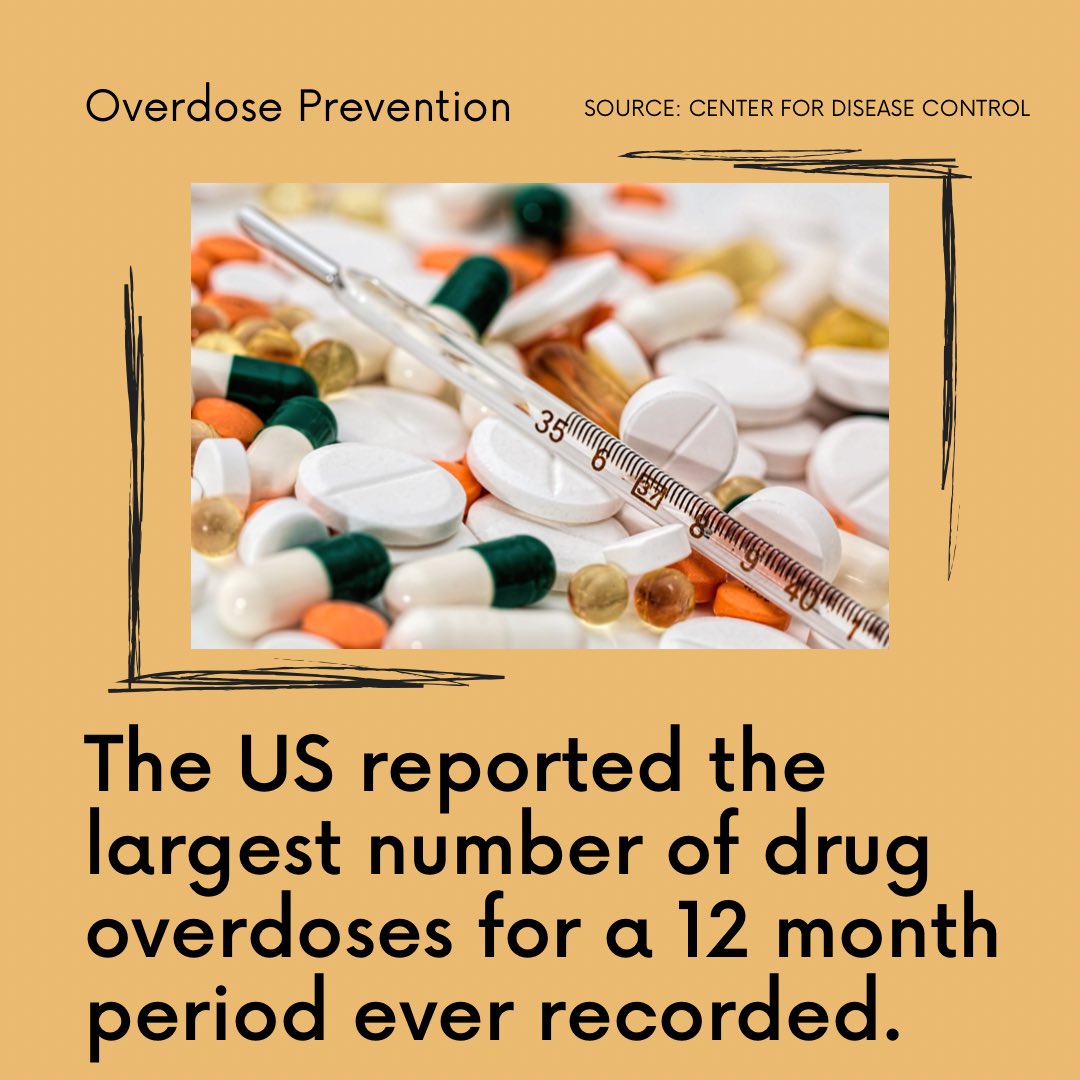 According to the CDC, there were more than 81,000 drug overdose deaths between June 2019 and May 2020. 

This is the largest number of drug overdoses ever recorded for the United States. It’s an 18% increase from the prior 12-month period.