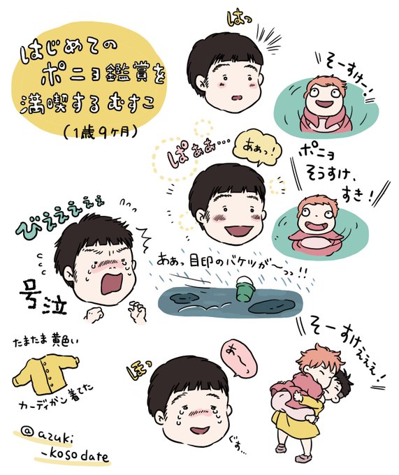 ポニョのtwitterイラスト検索結果