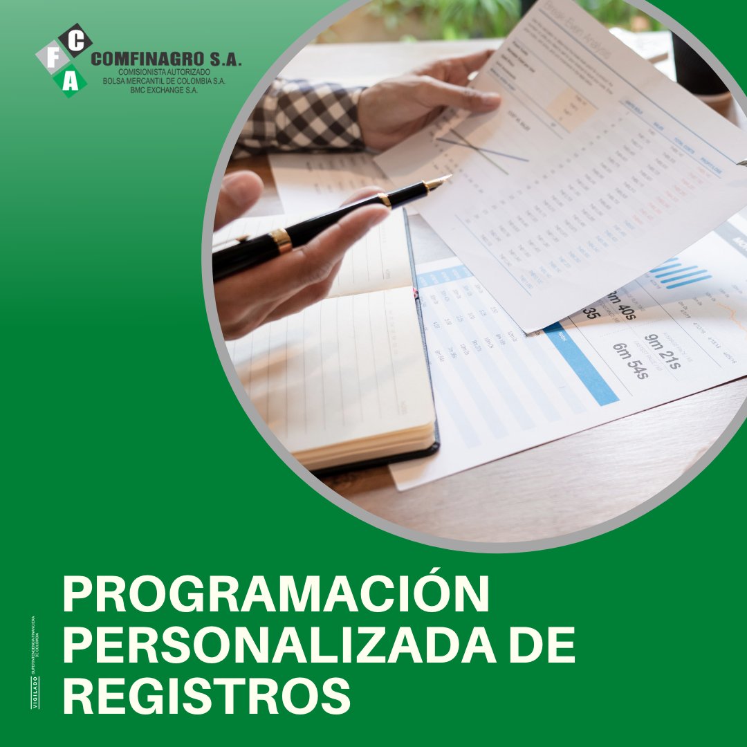 Los productores o comercializadores pueden programar los registros de sus facturas dependiendo de su flujo de caja y de sus necesidades tributarias. 📆