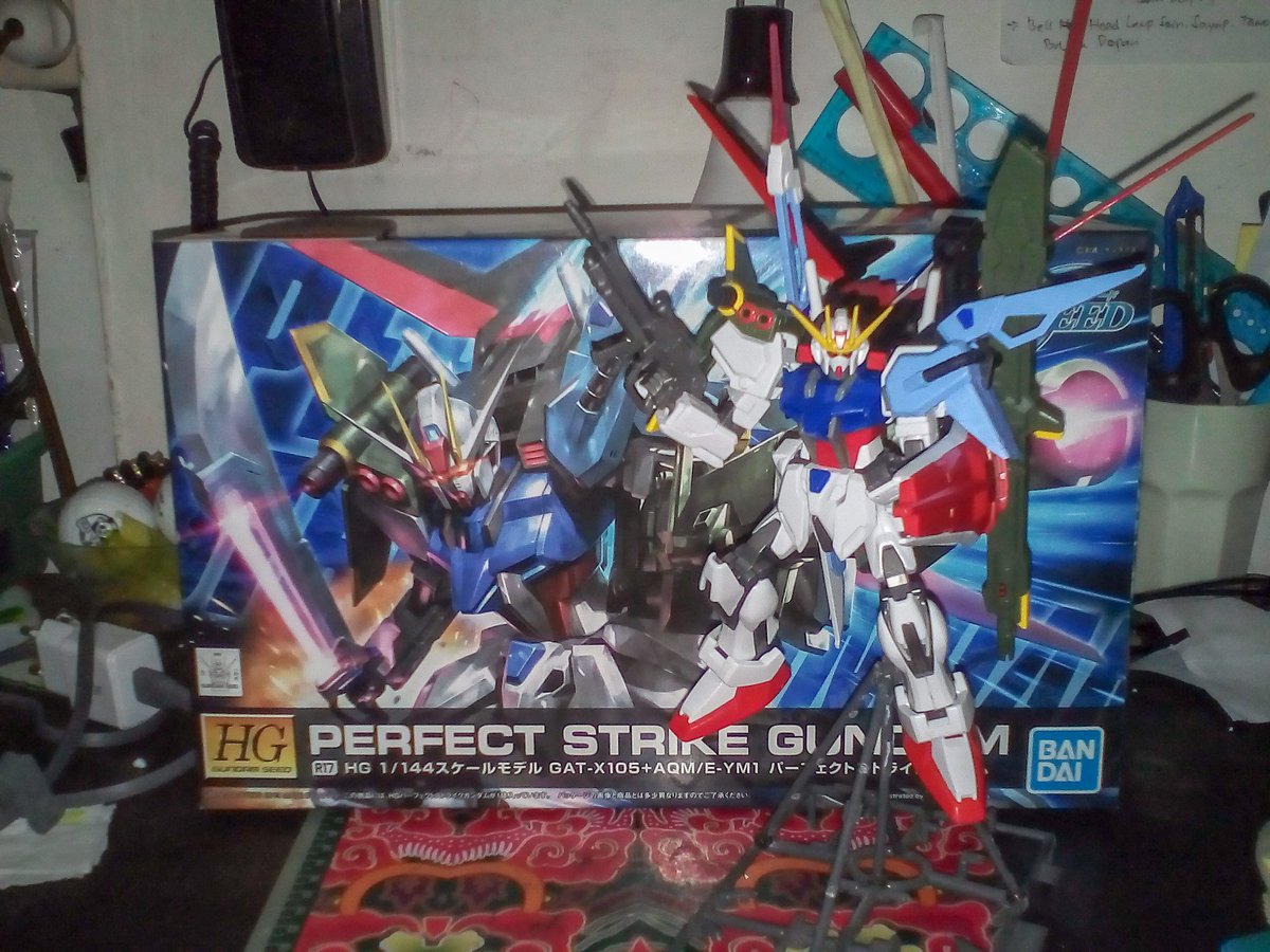 Mang_Tri2018's tweet photo. HG 1/144 Perfect Strike Gundam GAT-X105+AMQ/E-YM1
#perfectstrikegundam
#mobilesuitgundamseed
#gundamseed
#gundamstagram
#gundamindonesia
#gundammodelcianjur
#mulaflaga
#kirayamato
#gunpla
#bandai
#highgrade
#evercossu50a https://t.co/8V8ylioyGQ