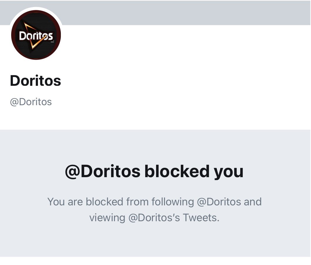 gregorylevey's tweet photo. Doritos has had it with me, apparently https://t.co/0NPoNZqOKA