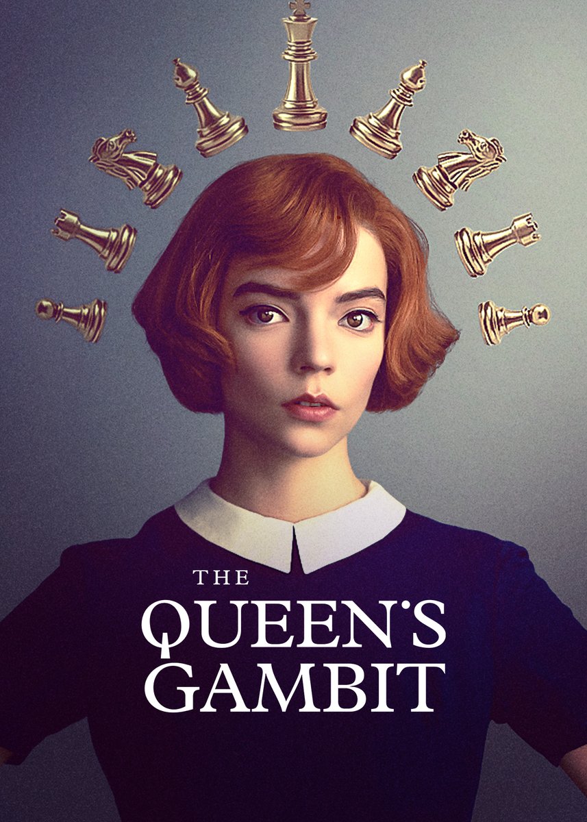 O Gambito da rainha, icon  Anya taylor joy, Queen's gambit, The queen's  gambit