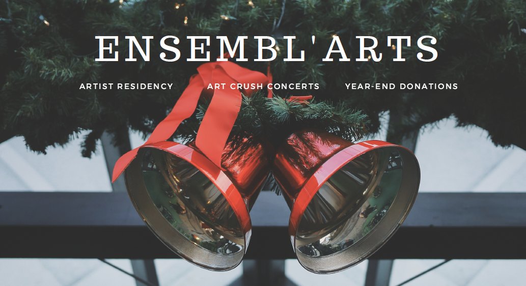 Watch out for our first ever bi-annual newsletter! We will be sending it out in a couple of days - to subscribe just msg us your email address. (to ensemblartsgroupe@gmail.com). Lots of news to share, musical artsy gift items, activities +
#ensemblarts #artcrush #artcrushconcerts