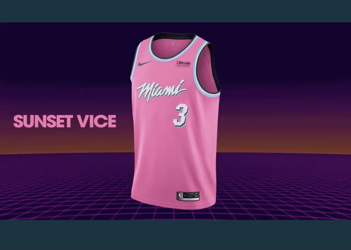 tayfox74's tweet photo. @MiamiHEAT #ViceJerseyDay #NBAJerseyDay #Sweepstakes NEED THIS x1000 #faveplayer https://t.co/H4IcdbFCHN