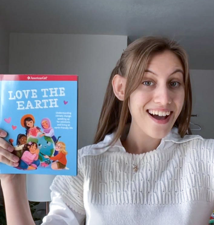 AlexandriaV2005's tweet photo. I'm super excited to share my new book with @American_Girl "Love The Earth" which teaches young girls about climate change, climate solutions and how to speak up for the planet!
LOVE that is focuses on #SystemChange not climate change! https://t.co/KANwVwRbIn