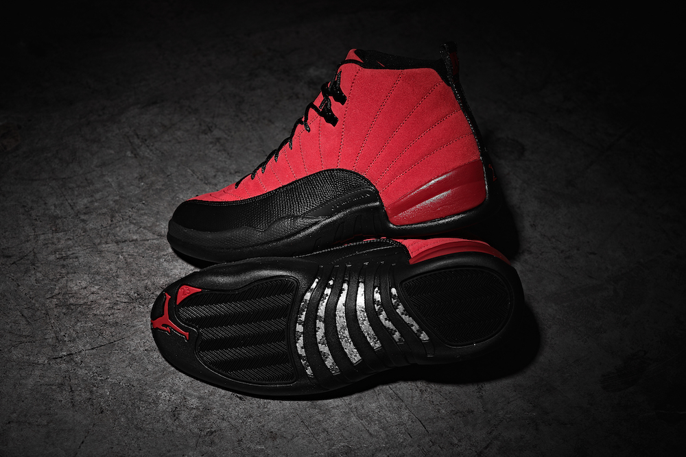 jordan 12 red finish line