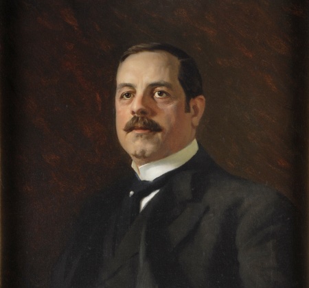 FTTNYS's tweet photo. #STTFAQ Republican Gov Frank W. Higgins, 1905. Protege of Teddy Roosevelt. He’d seen a tiny federal STT work wonders in 1898- 1900, when it was used to finance the Spanish-American War. https://t.co/qKfQUc9CsW